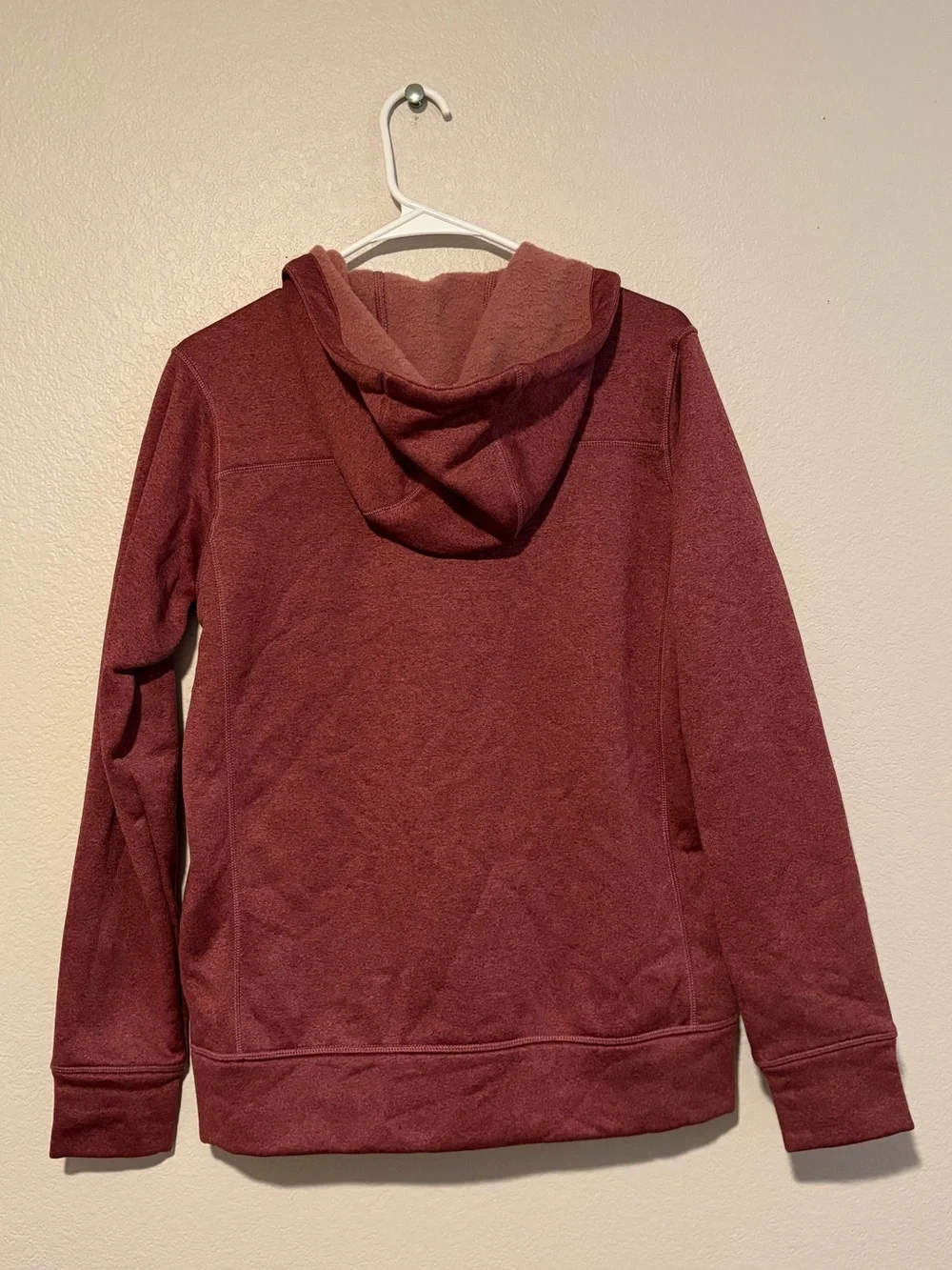 Burton Women’s Oak Full-Zip Hoodie Sweatshirt in Port Royal Heather